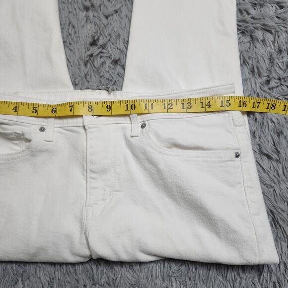 Levis 711 Skinny Jeans Womens 30x30 White Stretch Denim Mid Rise Slim Fit Pants - Picture 5 of 16